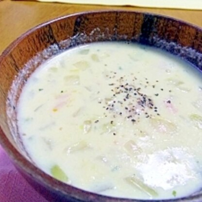 簡単豆乳スープin ♡Sweet potato♡